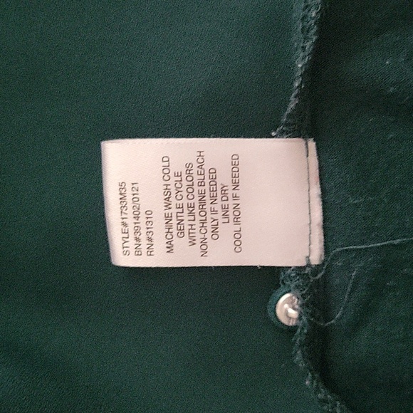 Fortune + Ivy Helina Mixed Material Blouse - Picture 8 of 8